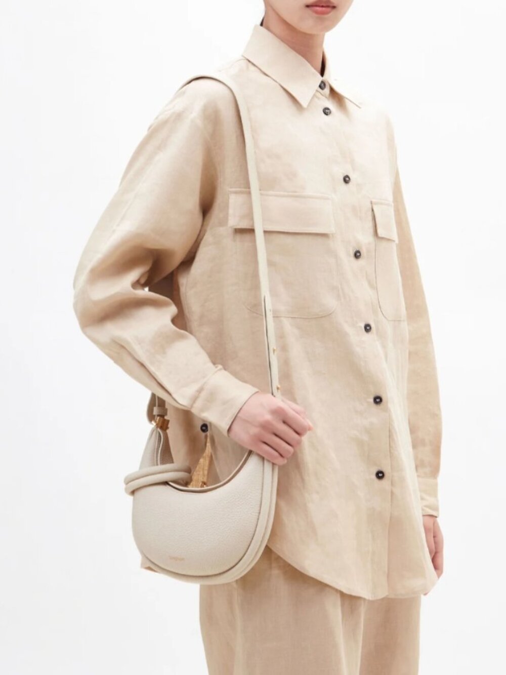 Songmont Leather Medium Luna with Four Different Style Carry